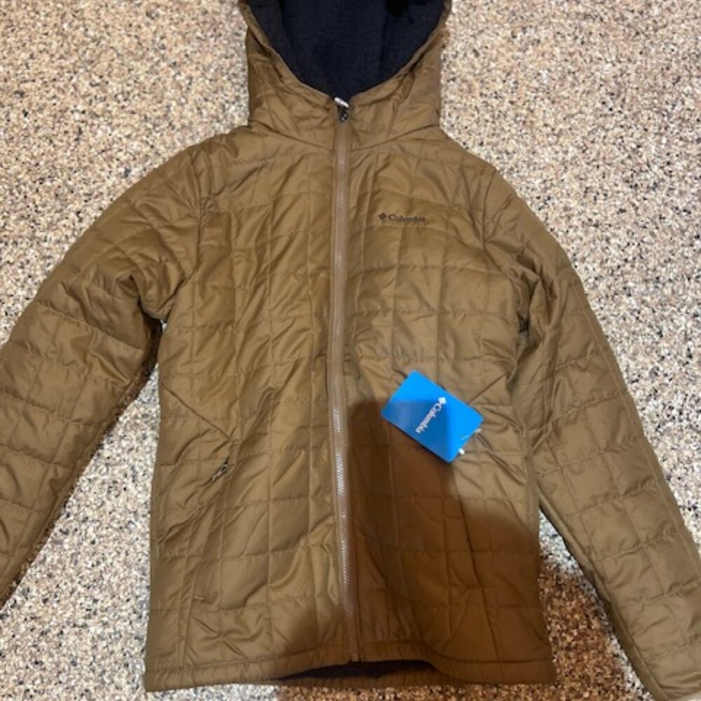 NWT Columbia Youth Rugged Ridge Sherpa Lined Jacket- Delta - Picture 3 of 3